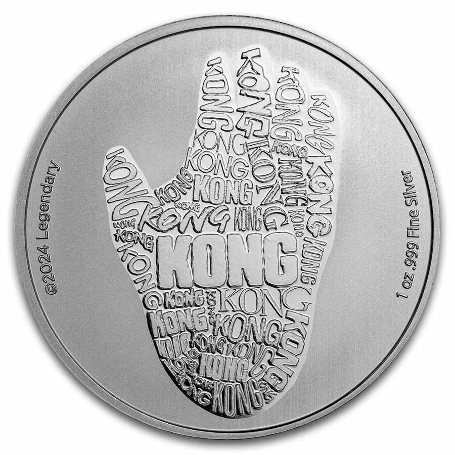 最終値下げ Godzilla - Round Silver oz 1 x eBay | TEP in BU Kong - Kong タックルボックス