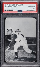 1971 House of Jazz Joe Nuxhall PSA 10 Gem Mint Cincinnati Reds *Pop 2*  cc23