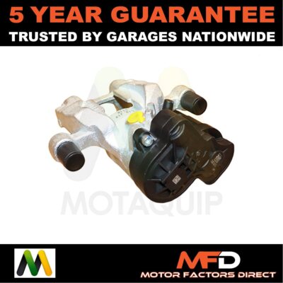 Brake Caliper Rear Right Motaquip Fits VW Golf 2012- Audi TT 2014- A3 2013-