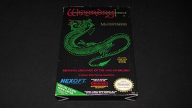 Wizardry Proving Grounds of Mad Overlord Nintendo NES Complete CIB