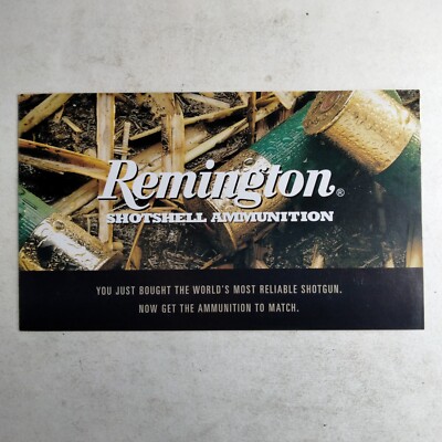 Remington Shotshell Ammunition Brochure Shotgun