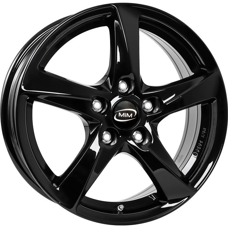 Cerchi in lega per VOLKSWAGEN Polo 17" - MIM OLYMPIQUE GLOSSY BLACK