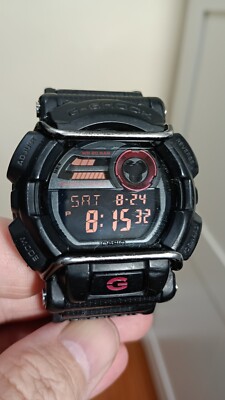 CASIO G-SHOCK 3434 GD-400 BLACK RESIN 50 mm 20 ATM