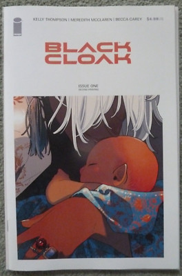 BLACK CLOAK #1..VARIANT..THOMPSON/MCCLAREN..IMAGE 2023 2ND PRINT..NM