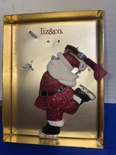 Liz  Co Season to Sparkle Santa Ornament 2009- Estate Find