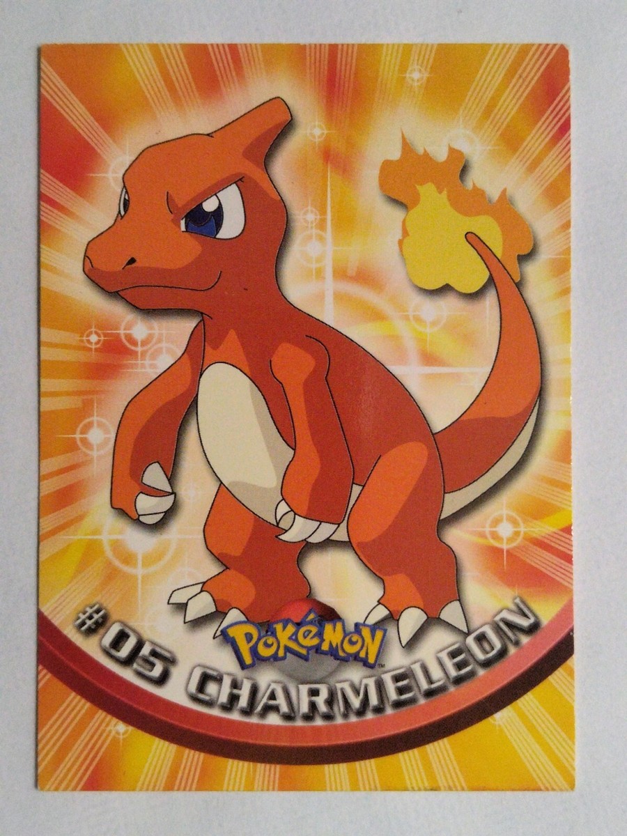 Charmeleon #05 Topps TV Animation Edition Black Label Pokemon Card