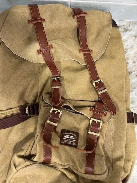 Mochila de viaje de lona Kaukko excelente estado Foto 2 de 4