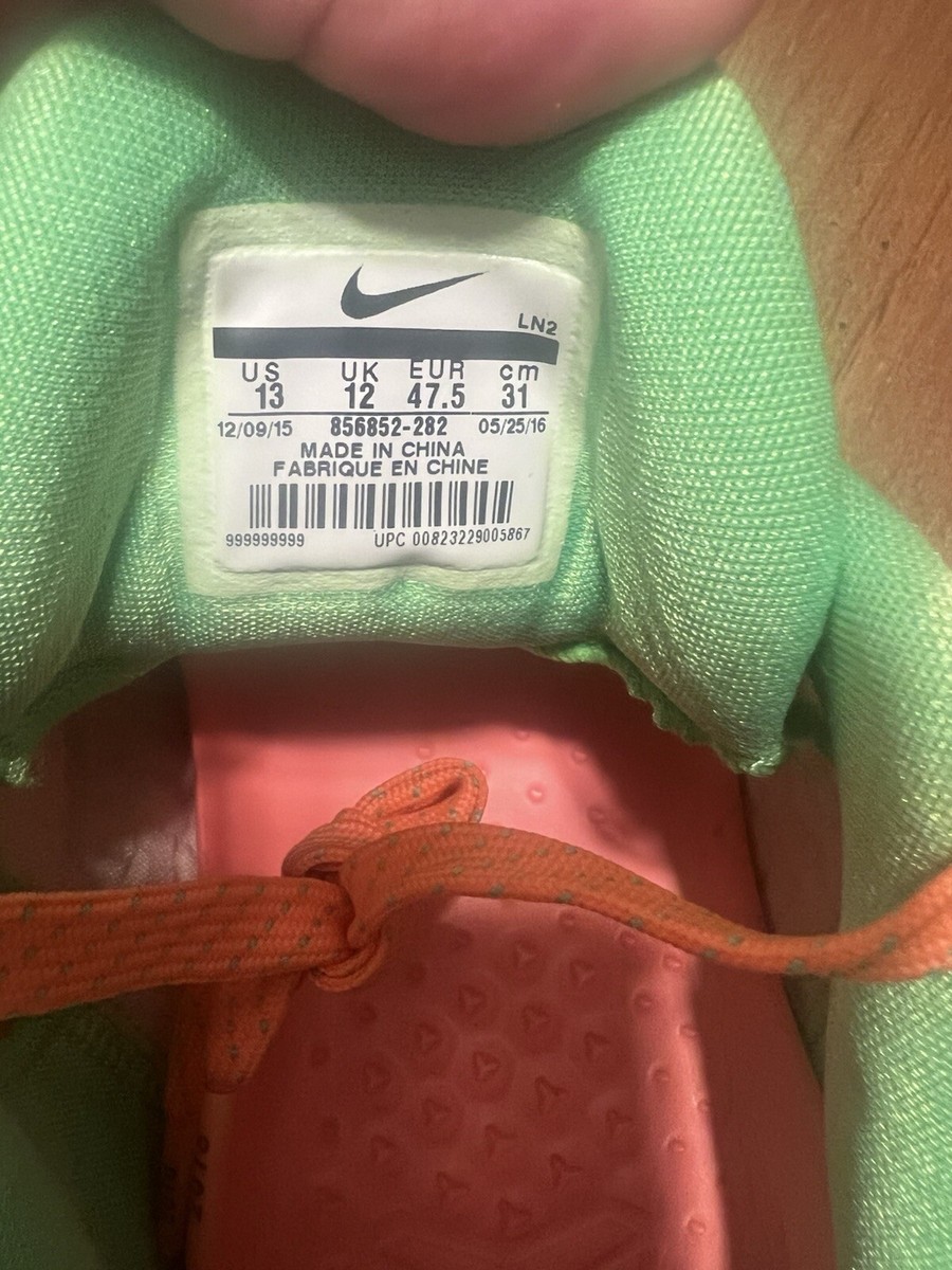 NIKE KOBE XI 11 'EYBL PEACH JAM' Size US 13 UK 12 2016 | eBay