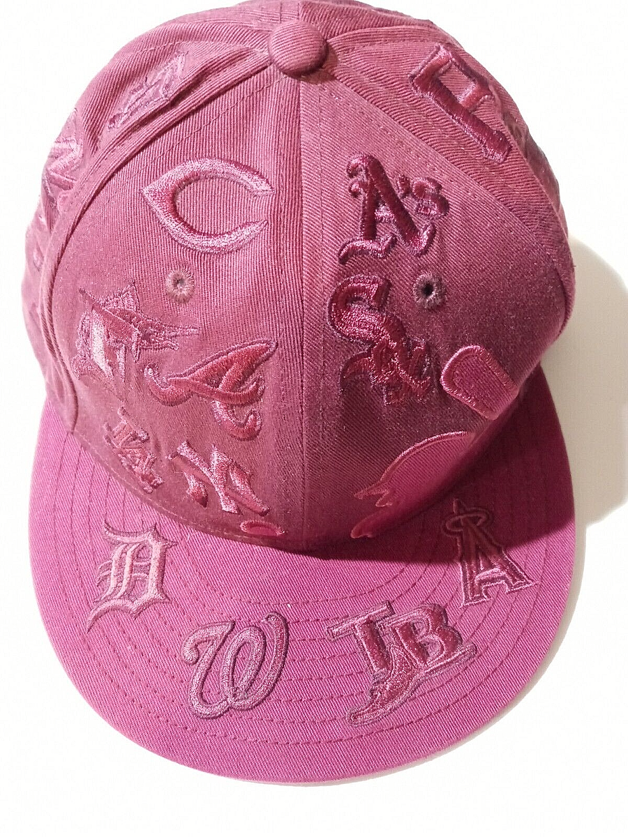 新品 LAAMS NEWERA 59fifty LOGO CAP 7 1/2 MLB Major League Baseball New Era 59Fifty 5950 Fitted Cap