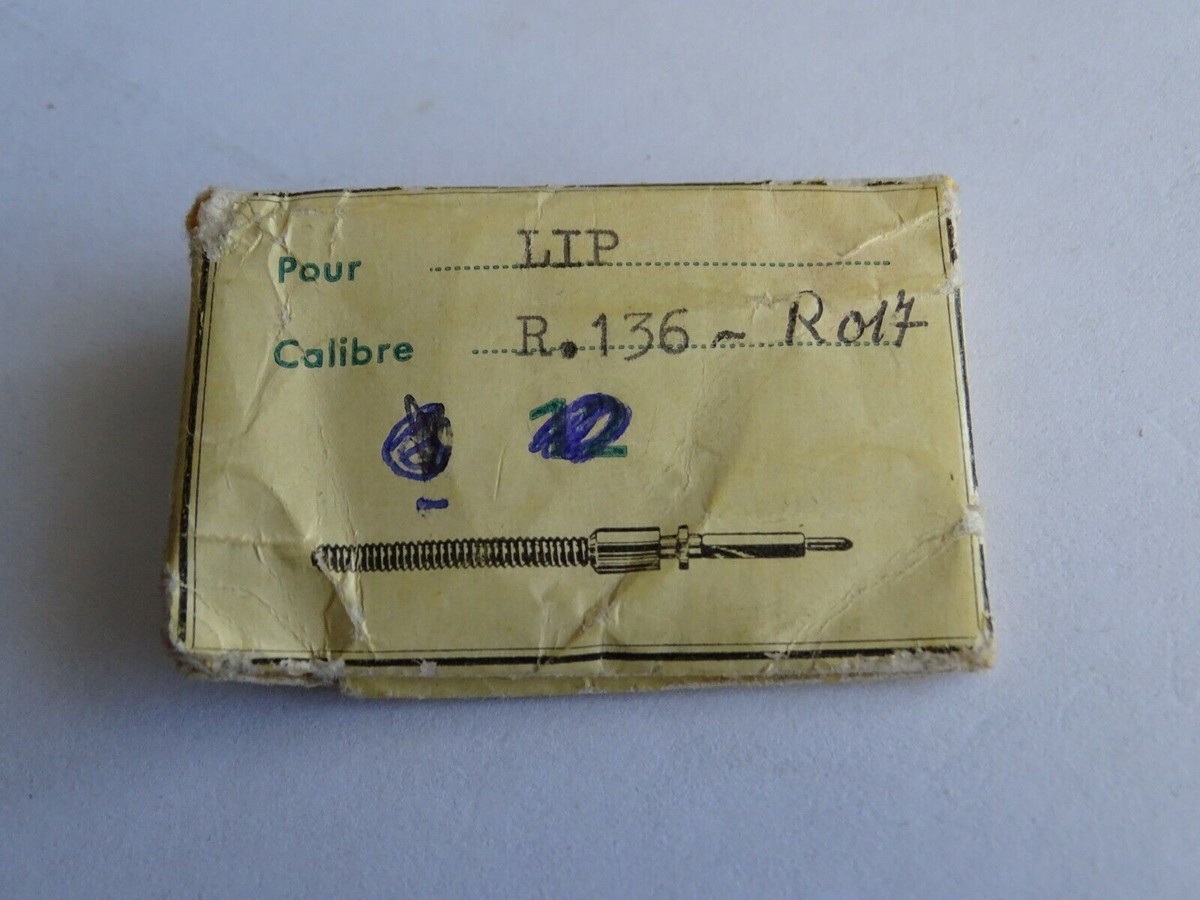 PIECE HORLOGERIE MONTRE 1 TIGE DE REMONTOIR POUR LIP T.176