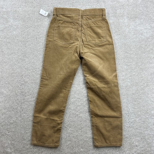 Old Navy Jeans Kids Size 10 Beige Corduroy Slouchy Straight 5 Pocket NWT - Picture 10 of 11