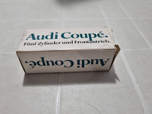 Conrad 1:43 Audi Coupè blue year 1984 ca. official perfect conditions - Foto 5 di 7
