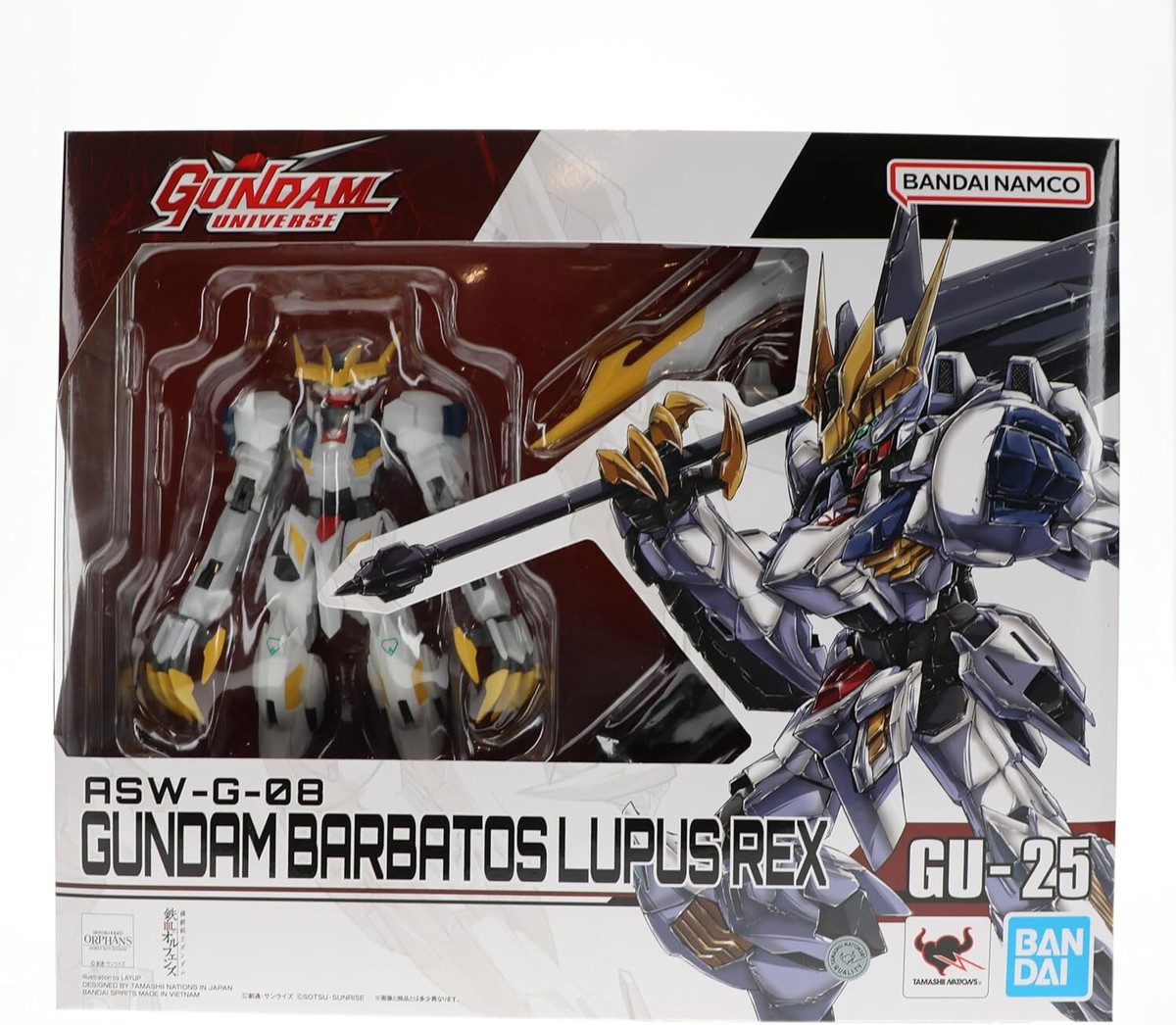 Tamashii Nations Bandai Spirits Gundam Universe Barbatos Lupus Rex