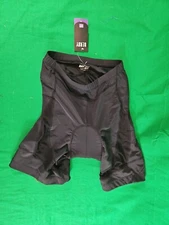 Beroy Black Medium Padded Women's Cycling Shorts New With Tags