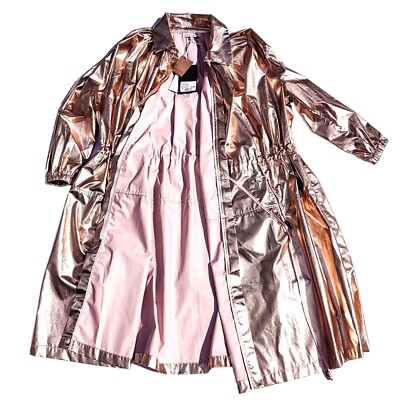 Trench Italien Femme Doré (XS/S) Oversize Silvian Heach - Italian Gold Trench 