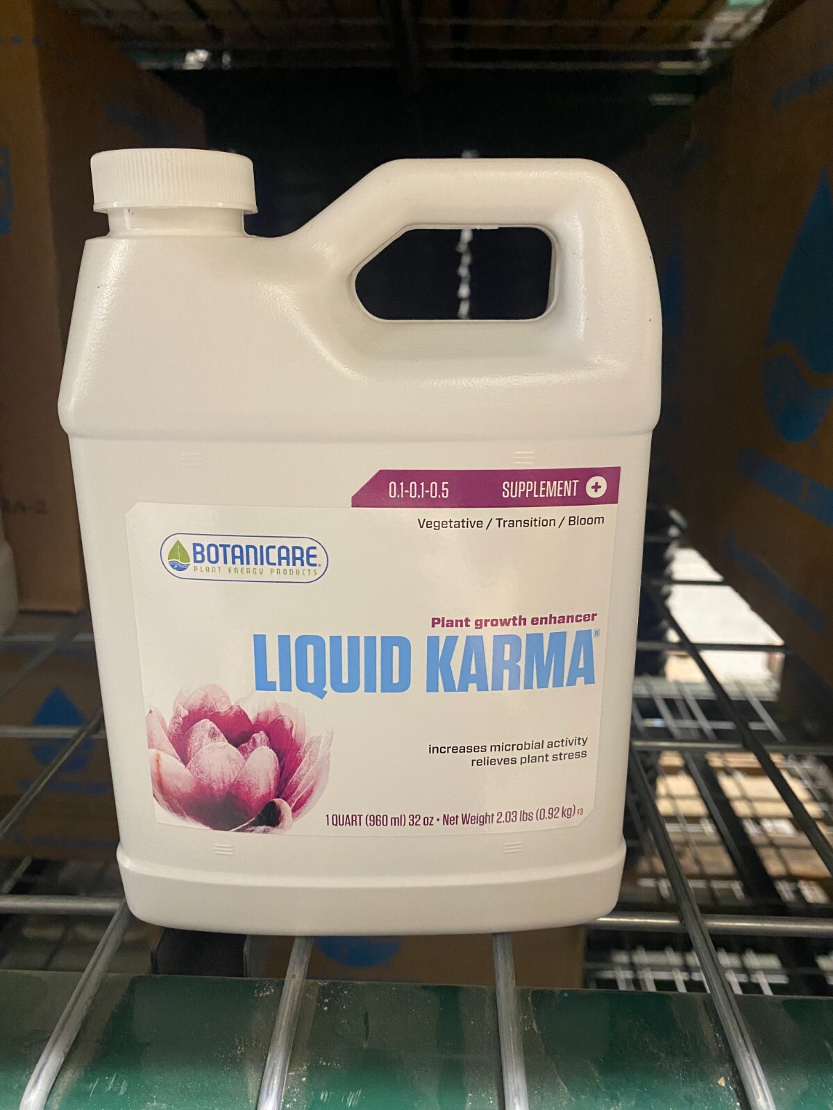 Botanicare Liquid Karma 32 oz / 1 Quart no shock transplant plant growth qt eBay