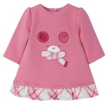 Zauberhaft süßes Sweatkleid Langarm in Dark...