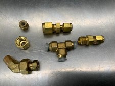 Assorted bag of Swagelok and Parker Fittings