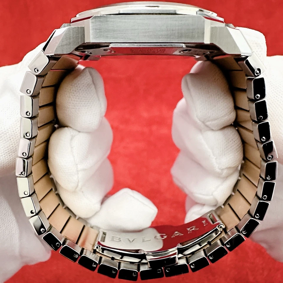 🔥BVLGARI Octo Solo Tempo BGO38S 102118 BGO38SPG Caja dorada y papeles 2021🔥 Foto 3 de 4