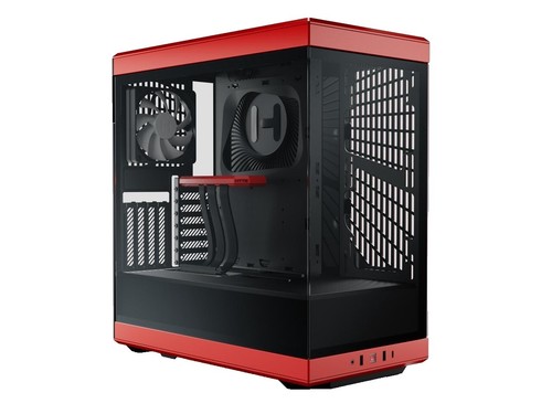 Open Aluminium Frame, ATX/M-ATX/ITX Open Chassis Verticaal Overklokken Open Aluminium Frame Chassisrek, DIY Open Frame PC-Behuizing, PC-Computerkast, Goede Warmteafvoer (Rood