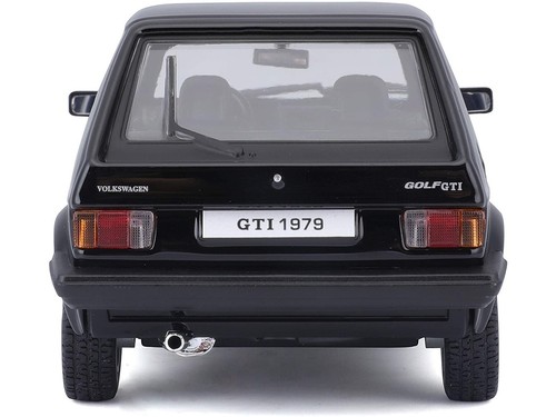 Bburago VOLKSWAGEN GOLF Mk1 GTI (1979) – 1:24 – colore NERO - Foto 4 di 5