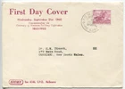 AUSTRALIA  1960: "SIGMA" FDC for 5d N.T. Exploration Centenary commem (1271)
