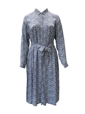 Marina Rinaldi Women's Blue Devon Shift Dress Size 22W/31 NWT