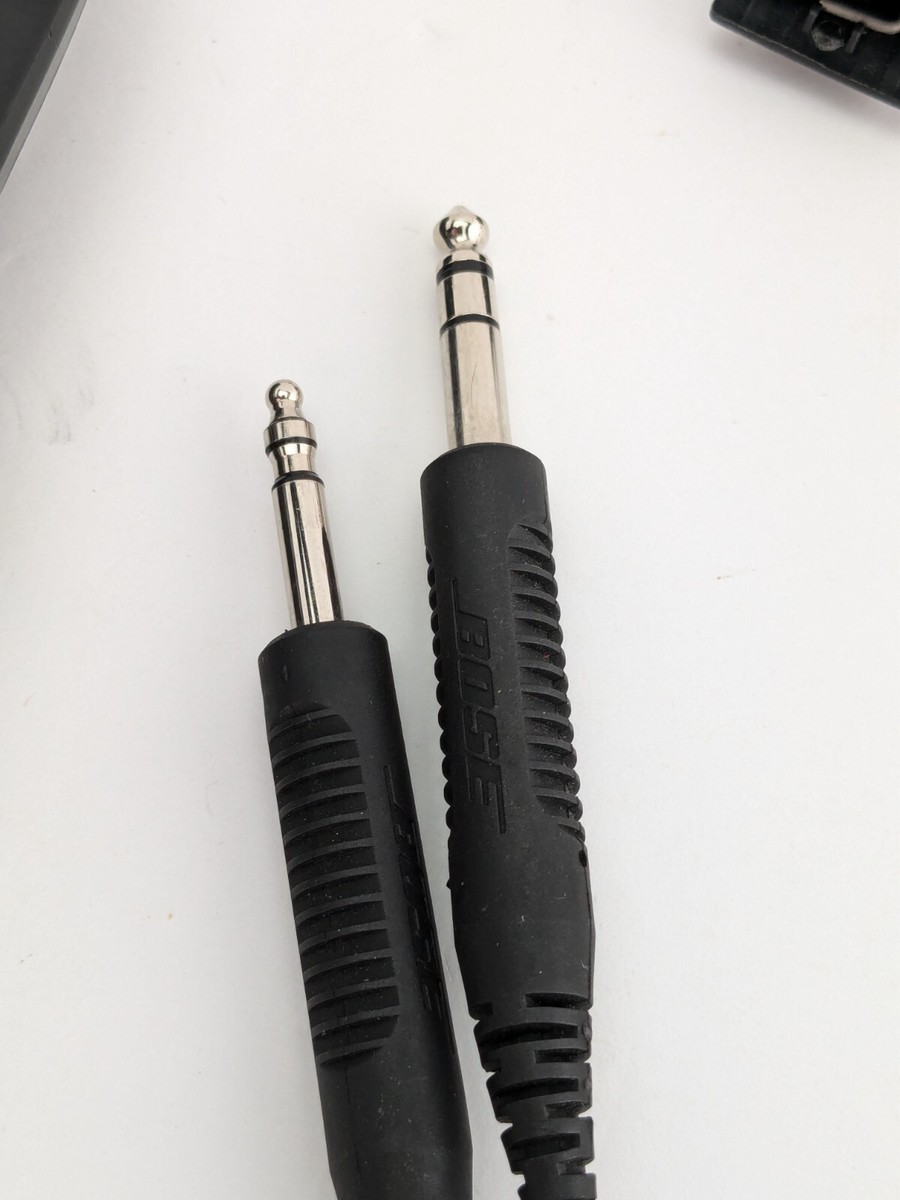 Bose A20 416317 GA Dual Plug Headset Microphone Cable Control