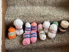 Lot of 13 Unused 100 Cotton Yarn Skiens Various Colors  makers