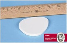  351 Metatarsal Adhesive White Foam Oval Foot Pads 1/4" 100/BG Pre-Cut 351 USA