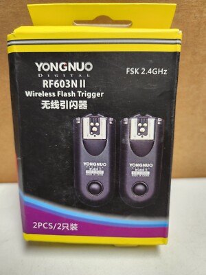 YONGNUO RF-603N II N1 2.4G Wireless Remote Trigger Transceiver for Nikon