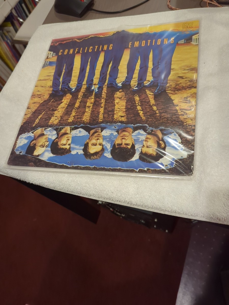 Split Enz - Conflicting Emotions VINYL LP (1984) A&M Records Extra