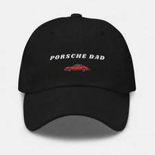 Vintage Porsche Dad Hat Printed Baseball Cap Retro Car GraphicCap For Men Women
