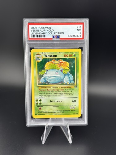 Venusaur graded PSA 7 for sale on eBay