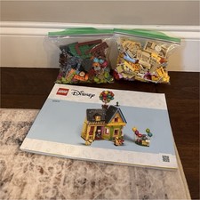 LEGO Disney ‘Up’ House 99% Complete Set 43217 With Instruction Manual
