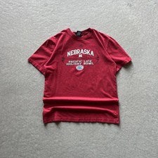 Vintage 2009 Adidas University Of Nebraska Football T-Shirt