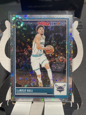2023-24 Panini NBA Hoops Premium Stock - #240 LaMelo Ball Disco Prizm