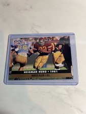 Pro Set 1991 Heisman Hero 1981 Marcus Allen #45 Oakland Raiders Football NFL