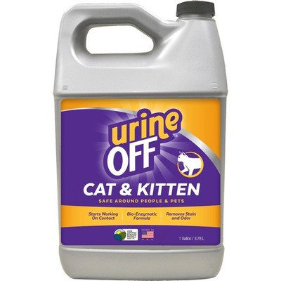 Urine Off Kitten & Cat Pet Stain Remover | Fresh Scent Carpet Cleaner | Bio E...