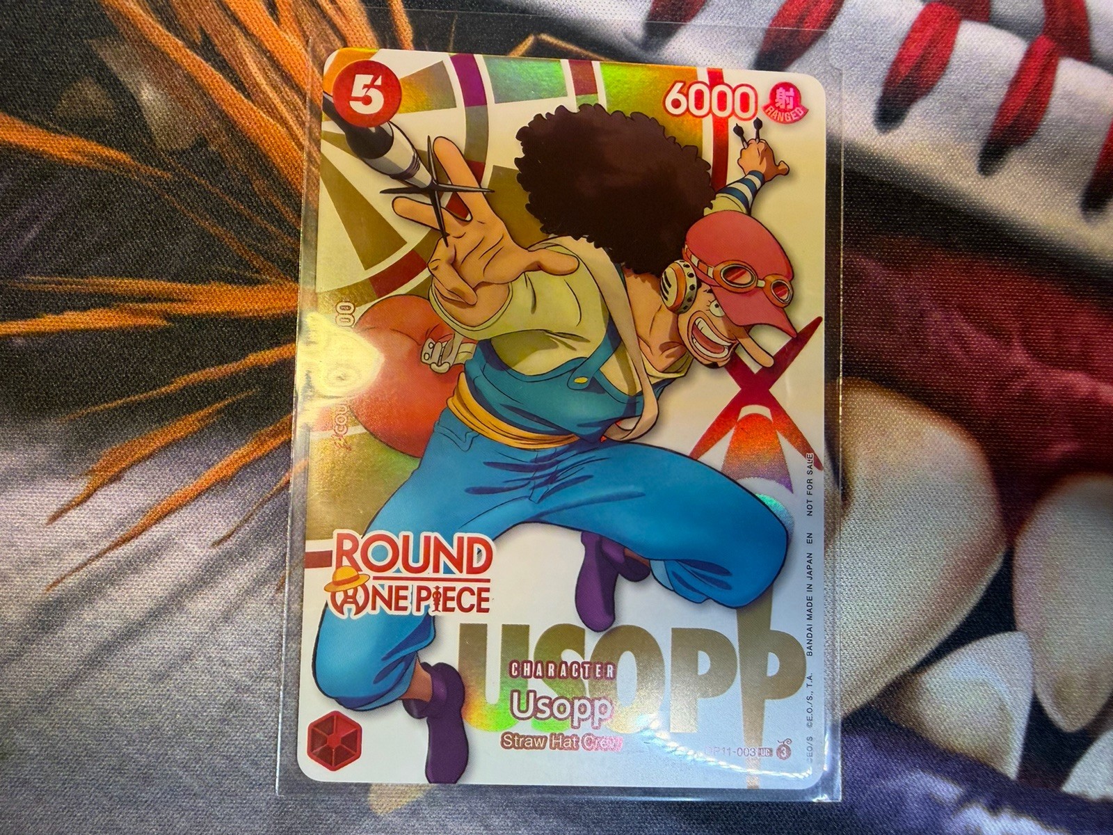One Piece x Round 1 English Promo - Usopp OP11-003