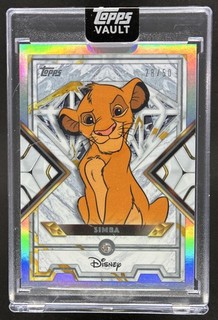 2026 Topps Disney Vault Simba Diamonds #/50