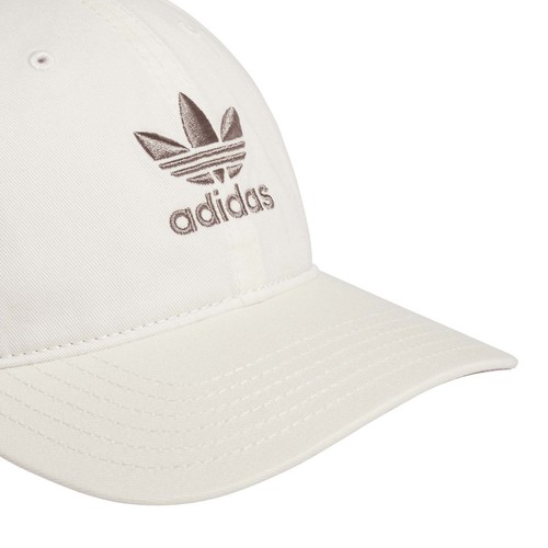 Men's adidas Originals Off White Washed Adjustable Hat - 第 3/4 張圖片