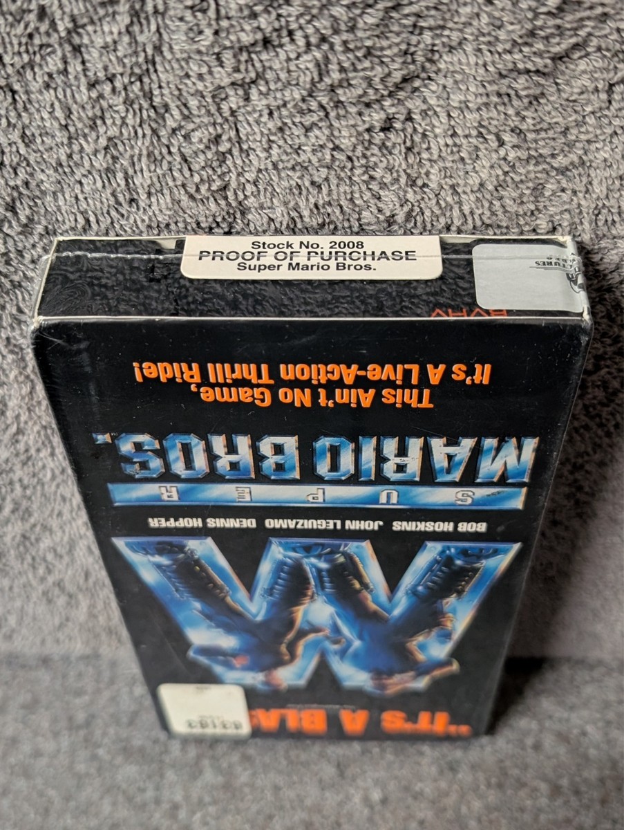 超貴重 ムスタングス ライブイン エル・カミーノ　 VHS Super Mario Bros. (VHS, 1993) for sale online | eBay