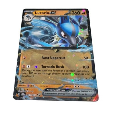 Lucario ex Holo Double Rare SV: Prismatic Evolutions 051/131 NM Buy 3 Get 2 Free