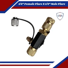 Mega Flow Vacuum Rated Valve Core Removal Tool 1/4" System Connection