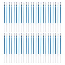 0.8mm Gel Pens Refills, 48 Pack Glitter Gel Pens Ink Medium Point, Sky Blue