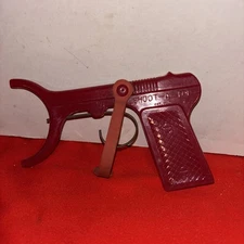 Rare 1960s Vintage Shoot-A-Top Toy, Red- Estate Find