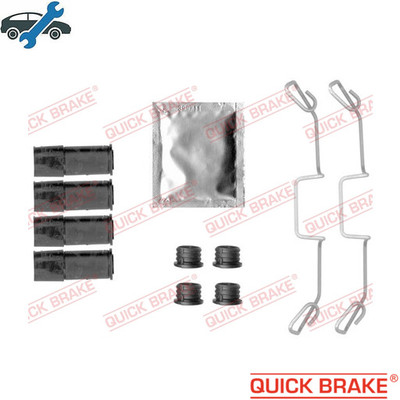 ACCESSORY KIT DISC BRAKE PAD 109-1795 FOR VW SHARAN/VAN CALIFORNIA/T4/Camper