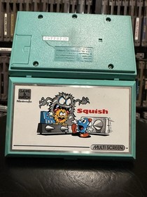 Nintendo Game & Watch Squish MG-61 Great Condition with Manual & New Batteries