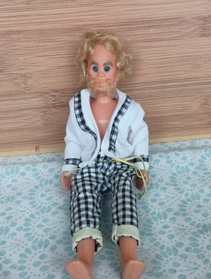 MATTEL THE SUNSHINE FAMILY DOLL GRANDPARENT MALE GRANDPA  1976 Alternate Outfit